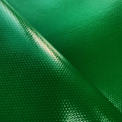Тентовый материал ПВХ 600 гр/м2 плотная, Зелёный (Ширина 150см), на отрез  в Нижнем Тагиле, 600 г/м2, 1189 руб