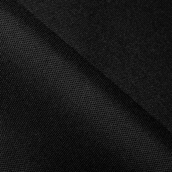 Ткань Оксфорд 600D PU, Черный (на отрез)  в Нижнем Тагиле