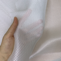 Сетка 3D трехслойная Air mesh 160 гр/м2, цвет Белый (на отрез)  в Нижнем Тагиле