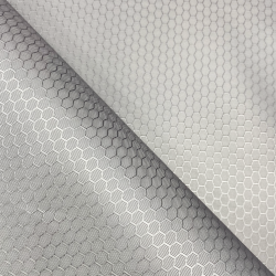 Ткань Оксфорд 300D PU Рип-Стоп СОТЫ, цвет Светло-Серый (на отрез)  в Нижнем Тагиле