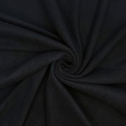Флис Односторонний 130 гр/м2, цвет Черный (на отрез)  в Нижнем Тагиле