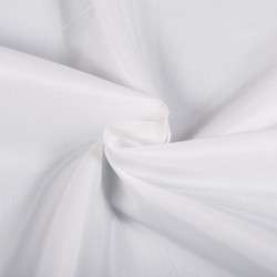 Ткань подкладочная Таффета 190Т, цвет Белый (на отрез)  в Нижнем Тагиле