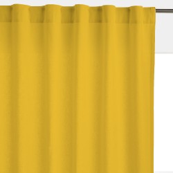 Штора уличная на Трубной ленте (В-220*Ш-145) Желтая, (ткань Оксфорд 600)  в Нижнем Тагиле