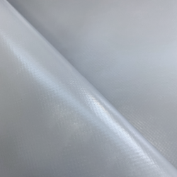 Ткань ПВХ 450 гр/м2, Серый (Ширина 160см), на отрез  в Нижнем Тагиле