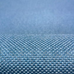 Ткань Блэкаут для штор светозатемняющая 85% &quot;Рогожка Синяя&quot; (на отрез)  в Нижнем Тагиле