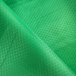 Ткань Оксфорд 300D PU Рип-Стоп СОТЫ, цвет Зелёный (на отрез)  в Нижнем Тагиле
