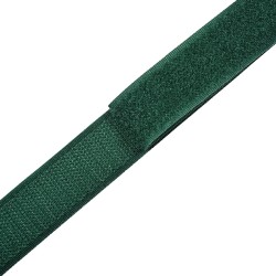 Контактная лента 25мм цвет Зелёный (велькро-липучка, на отрез)  в Нижнем Тагиле