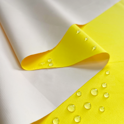 Водонепроницаемая Дышащая Мембранная ткань PU 10'000, цвет Жёлтый (на отрез)  в Нижнем Тагиле