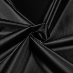 *Ткань Оксфорд 210D PU, цвет Черный (на отрез)  в Нижнем Тагиле