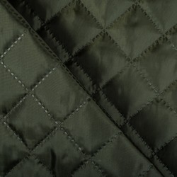Стеганая подкладочная ткань с синтепоном (100гр/м2), цвет Хаки (на отрез)  в Нижнем Тагиле