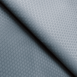 Ткань Оксфорд 300D PU Рип-Стоп СОТЫ, цвет Серый (на отрез)  в Нижнем Тагиле