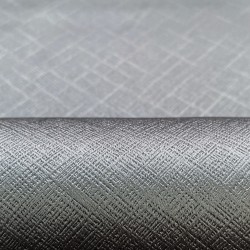 Ткань Блэкаут для штор светозатемняющая 100% &quot;Орнамент Серый&quot; (на отрез)  в Нижнем Тагиле