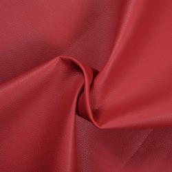 Эко кожа (Искусственная кожа), цвет Красный (на отрез)  в Нижнем Тагиле